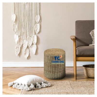 Seagrass pouf (11)