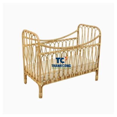 rattan baby crib (2)