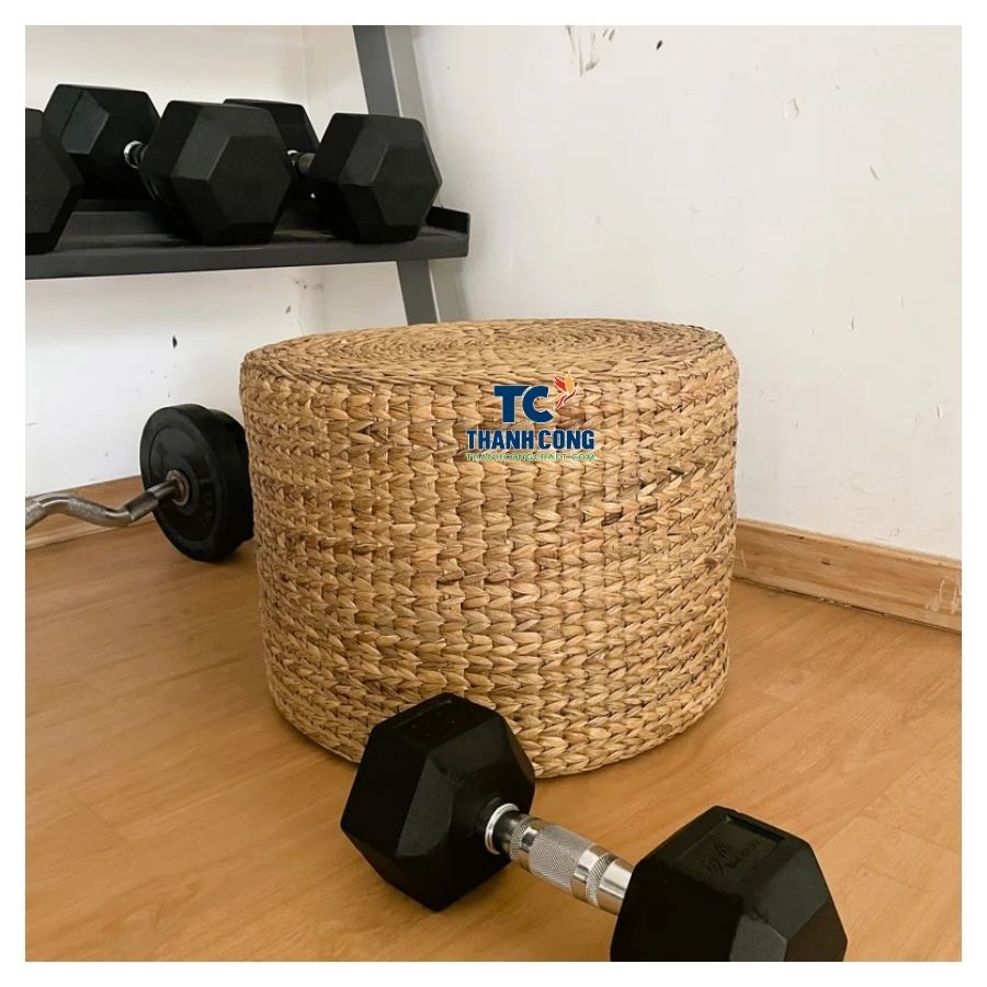 water hyacinth pouf (3)