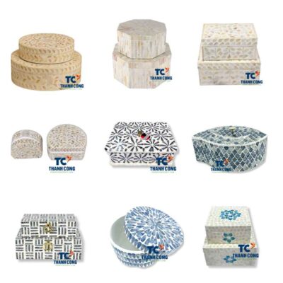 mother of pearl box collection