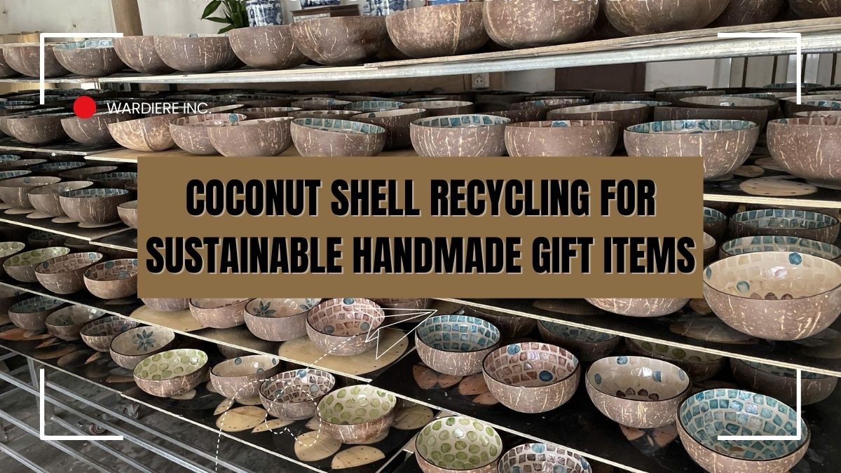 Coconut Shell Recycling for Sustainable Handmade Gift Items