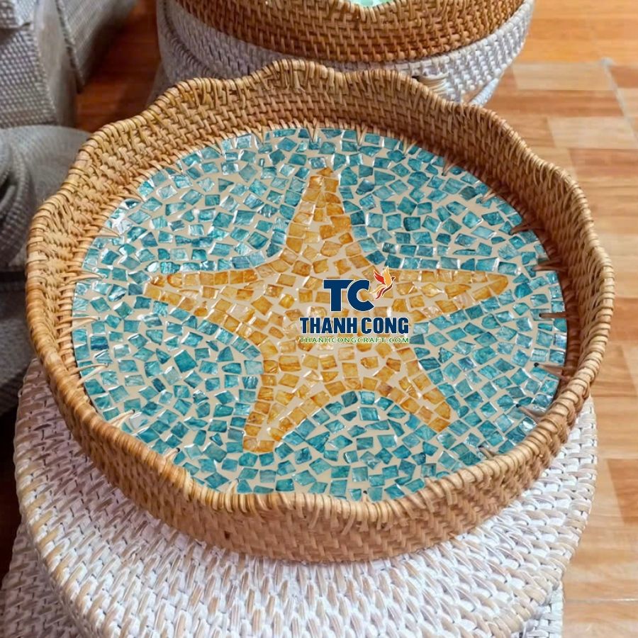 Mother-of-pearl-rattan-tray-scalloped