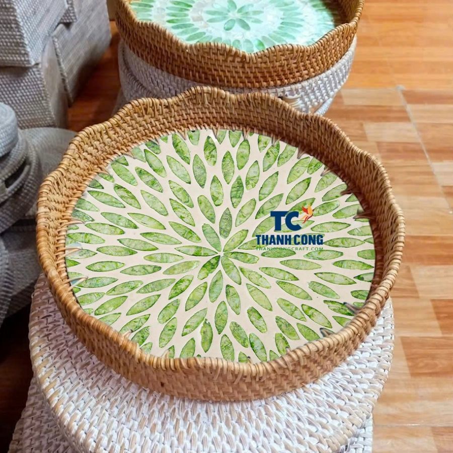 Mother-of-pearl-rattan-tray-scalloped-11