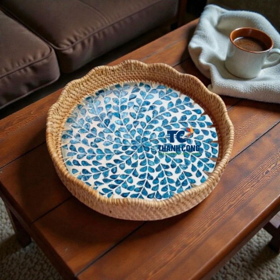 Mother-of-pearl-rattan-tray-scalloped-5
