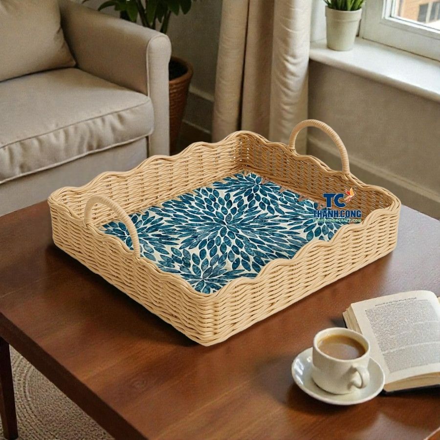 Scalloped-Mother-of-pearl-Rattan-Tray-3