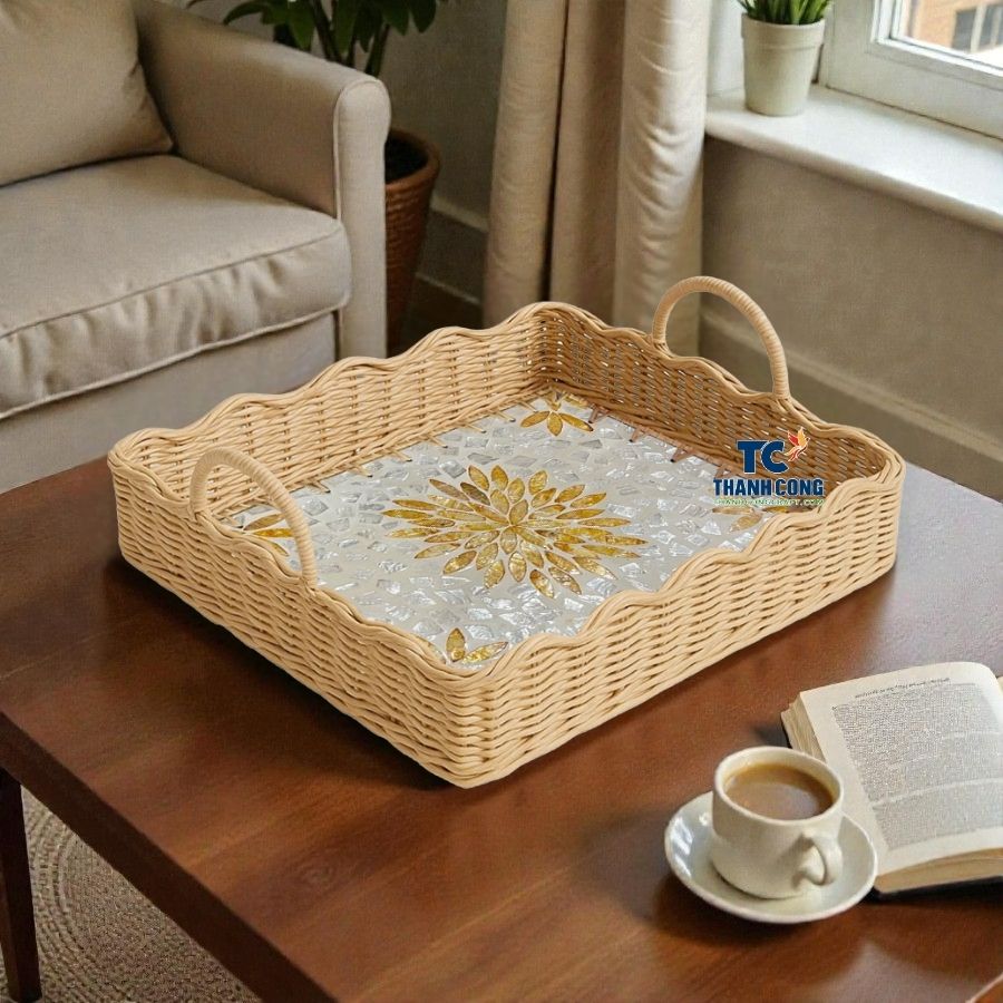 Scalloped-Mother-of-pearl-Rattan-Tray-4