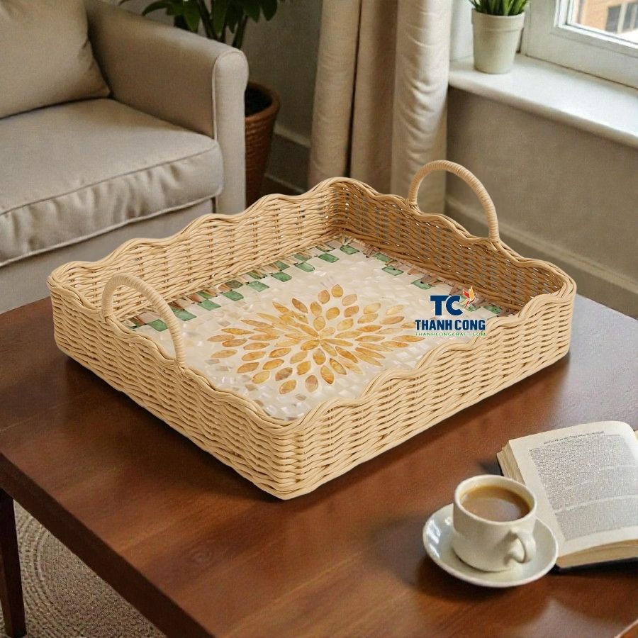Scalloped-Mother-of-pearl-Rattan-Tray-5