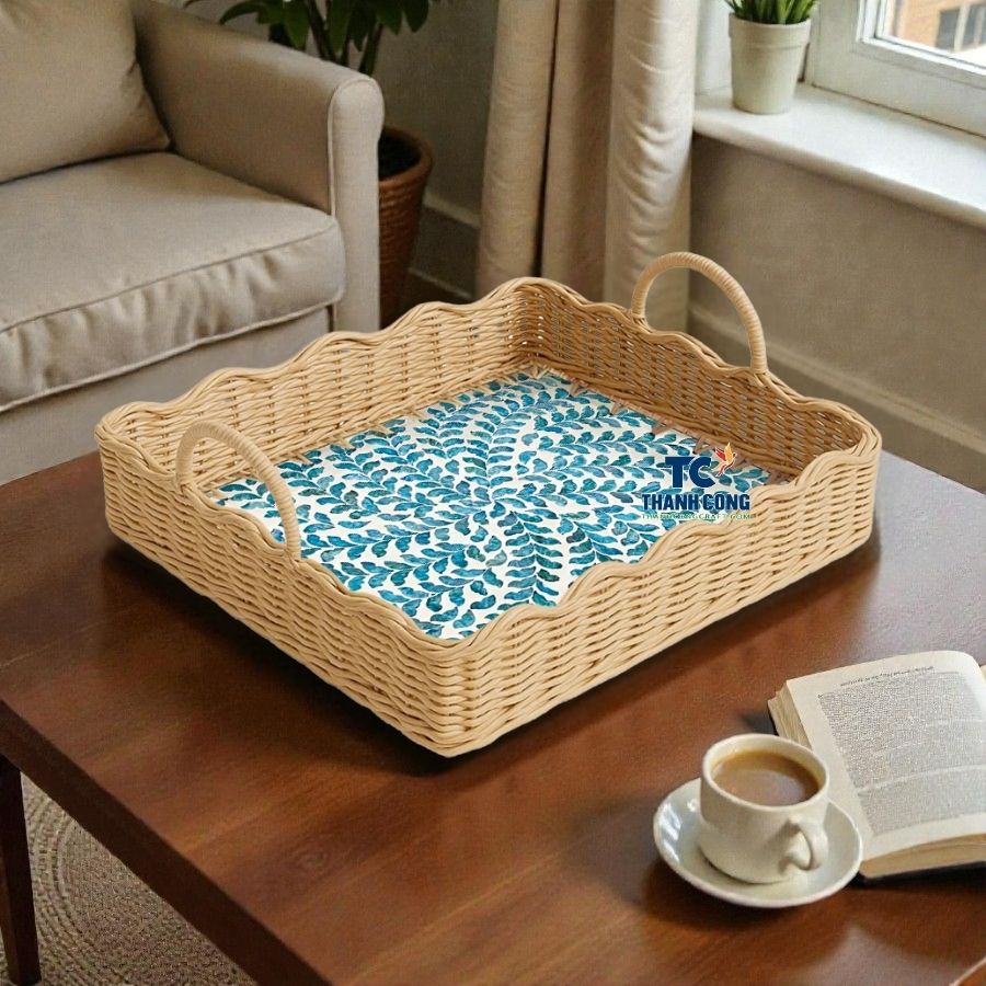 Scalloped-Mother-of-pearl-Rattan-Tray-7