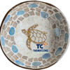 Artistic Style Mother Of Pearl Coconut Bowl Wholesale For Boutiques - TCLCB 8933W