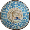 Tropical Chic Mother Of Pearl Coconut Bowl Wholesale For Resorts - TCLCB 8930W