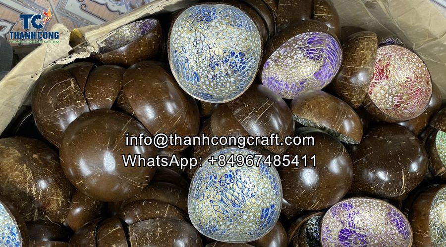 factory - mother of pearl coconut bowl