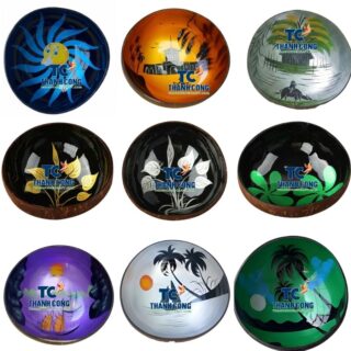 collection lacquer coconut bowl