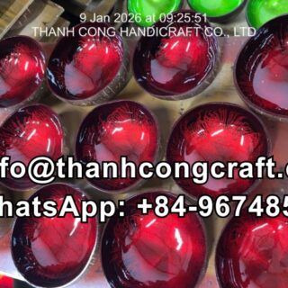 manufacturer lacquer cocoonut bowl