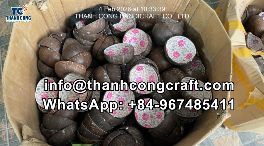 mother of pearl coconut bowl