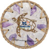 Handmade Mother Of Pearl Coaster Supplier For Gift Shops- TCRMC 8761W