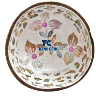 Refined Mother Of Pearl Coconut Bowl Export Supply Fuerteventura Hotels - TCMCB 8899W