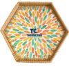 Elegant Mother Of Pearl Tray Gran Canaria Trade Supply - TCRMT 8832W
