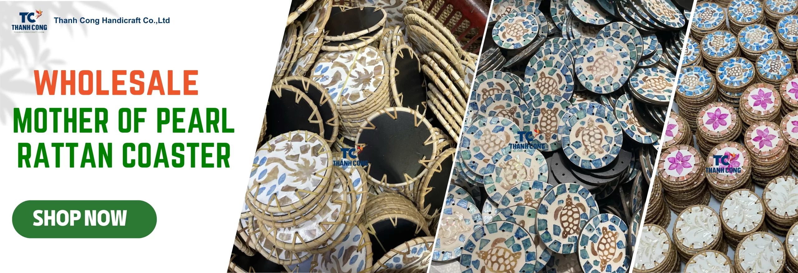 wholesale mothr of pearl coaster