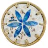 mother of pearl rattan coasters (10)