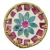 mother of pearl rattan coasters (2)