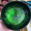 Eco friendly green lacquer coconut bowl, top selling souvenir item for island destinations