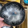 Handcrafted Black and White Sea Anemone Coconut Bowl Wholesale