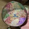 Multi Colored Crackle Coconut Bowl Boutique Best Seller Bulk