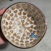 Natural Brown Heart Inlay Coconut Bowl Souvenir Wholesale