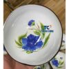 Premium Blue Blossom Coconut Bowl Wholesale