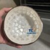 White Mother of Pearl Heart Coconut Bowl Bulk Order