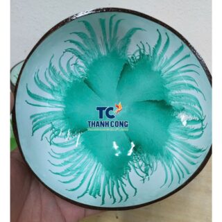 Wholesale Teal Ocean Breath Coconut Bowls TCLCB 8658W